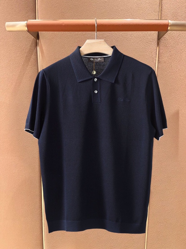 loro Piana 诺悠翩雅loro Piana 春夏新品男装系列爆款翻领T恤Polo针织衫，作为年度