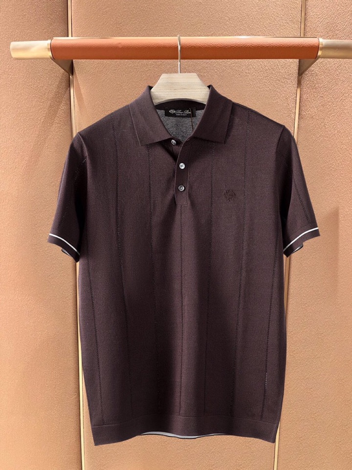 loro Piana 诺悠翩雅loro Piana 春夏男装超级爆款推荐，夏季新品男装系列爆款翻领T恤P