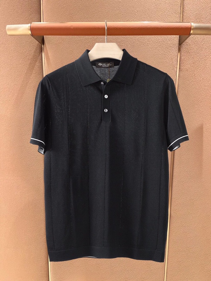 loro Piana 诺悠翩雅loro Piana 春夏男装超级爆款推荐，夏季新品男装系列爆款翻领T恤P