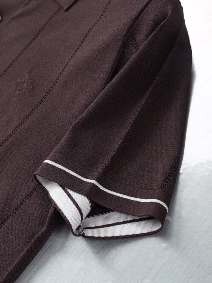 loro Piana 诺悠翩雅loro Piana 春夏男装超级爆款推荐，夏季新品男装系列爆款翻领T恤P