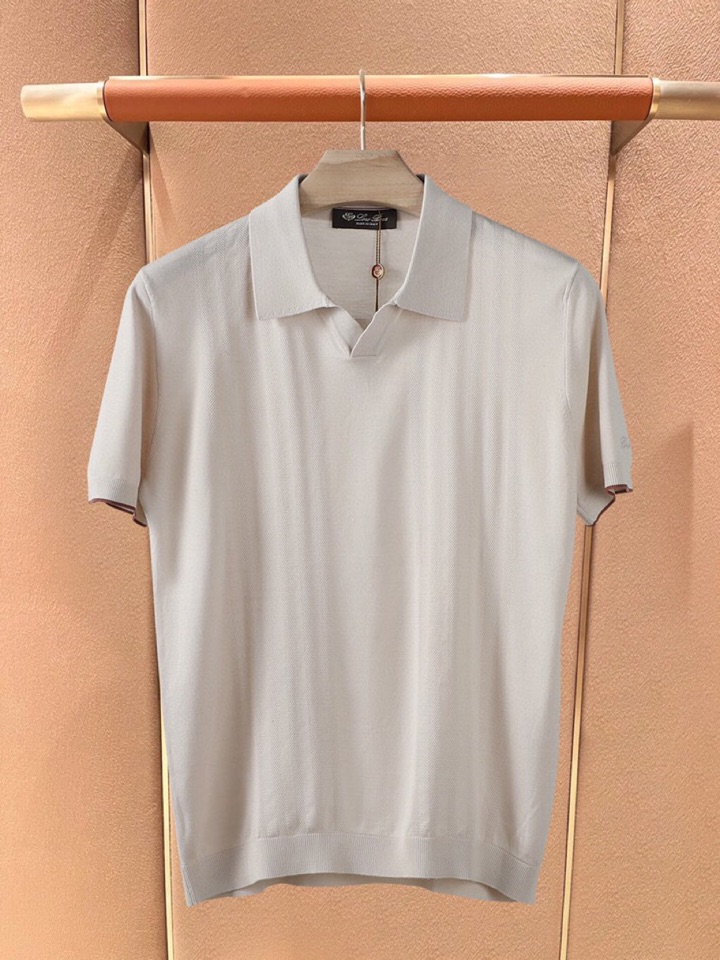 loro Piana 诺悠翩雅loro Piana 秋冬超级爆款推荐，新品男装系列爆款短袖翻领T恤Pol
