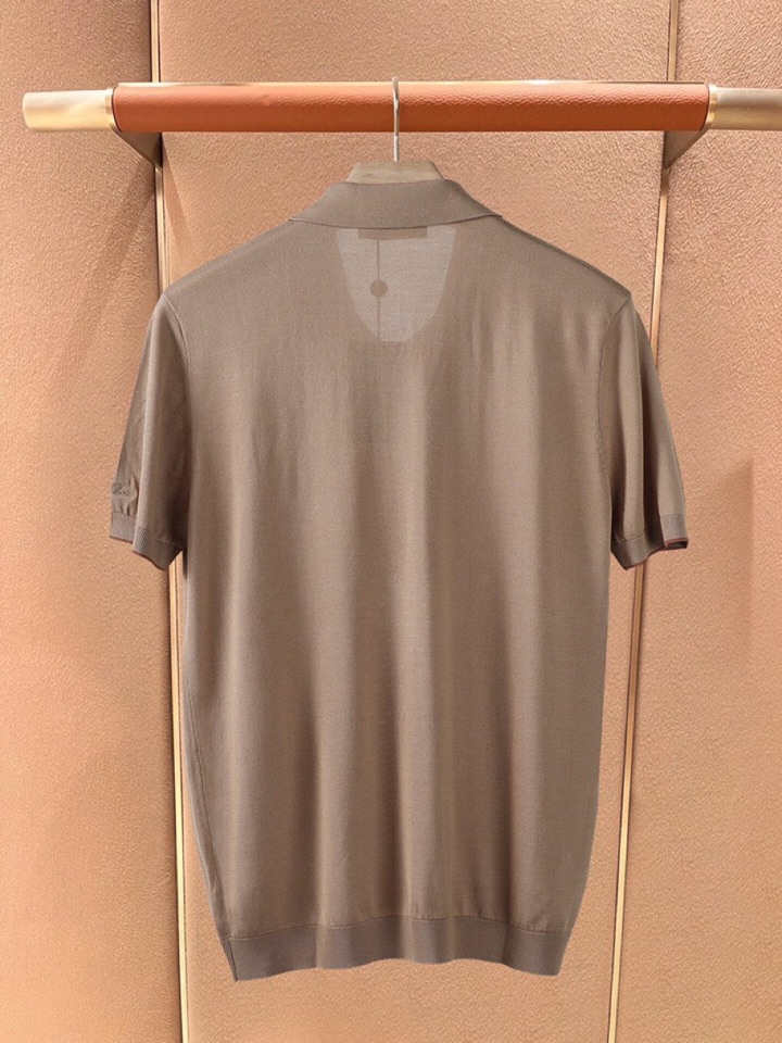 loro Piana 诺悠翩雅loro Piana 秋冬超级爆款推荐，新品男装系列爆款短袖翻领T恤Pol