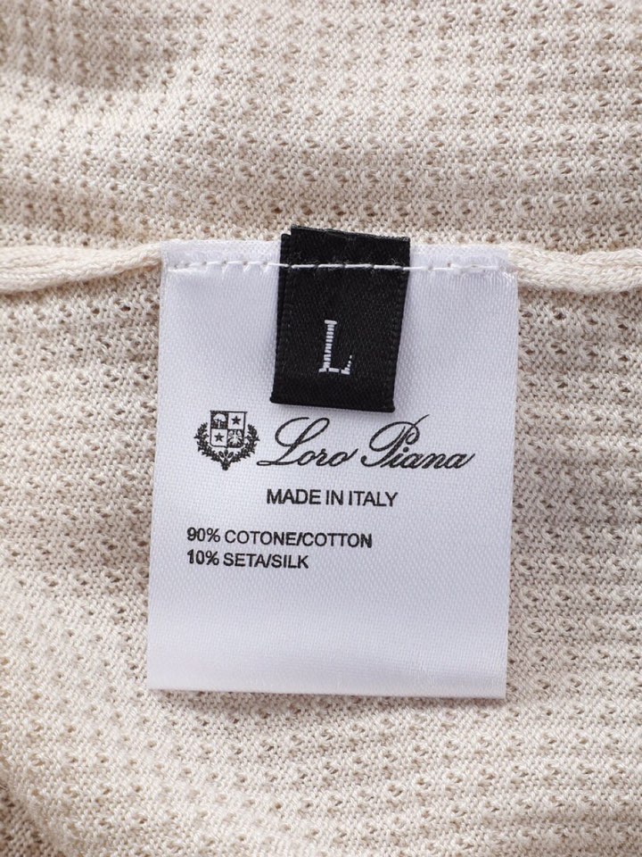 loro Piana 诺悠翩雅loro Piana 超级爆款推荐，新品男装系列爆款短袖翻领T恤针织衫，面