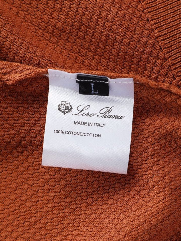 loro Piana 诺悠翩雅loro Piana 新款短袖圆领T恤针织上衣，精选优质面料，手感细腻柔软