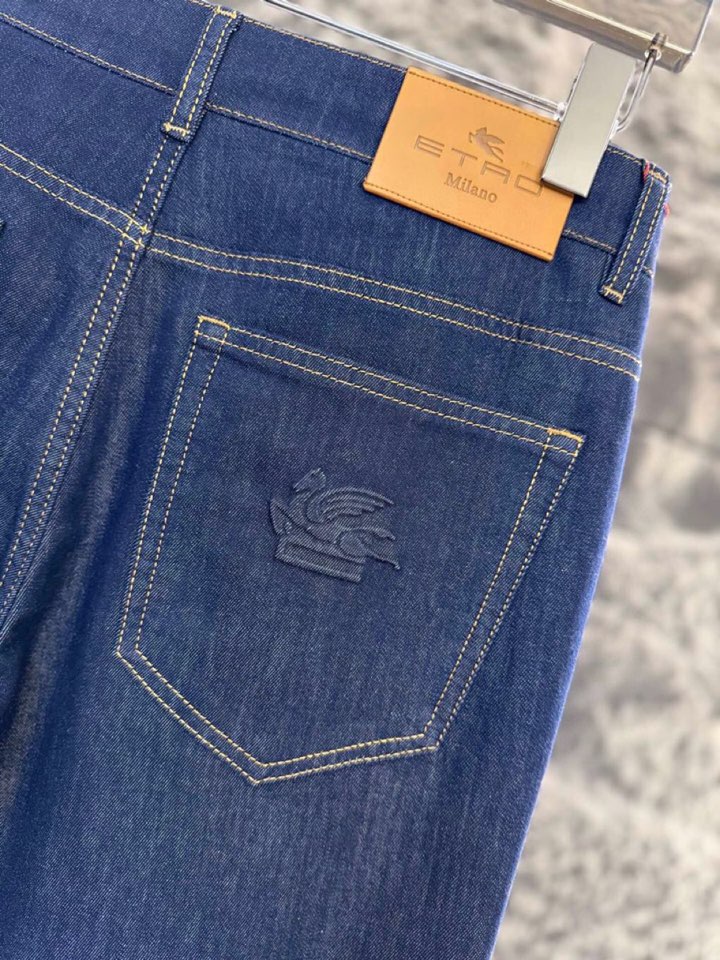 ETRO 艾绰 2026ss 早春新品男士棉质(不褪色)五袋牛仔裤，高奢内敛低调，轻松驾驭不挑人 裁剪精