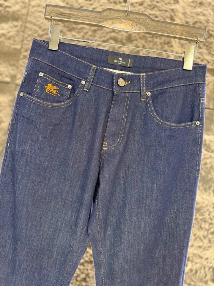 ETRO 艾绰 2026ss 早春新品男士棉质(不褪色)五袋牛仔裤，高奢内敛低调，轻松驾驭不挑人 裁剪精