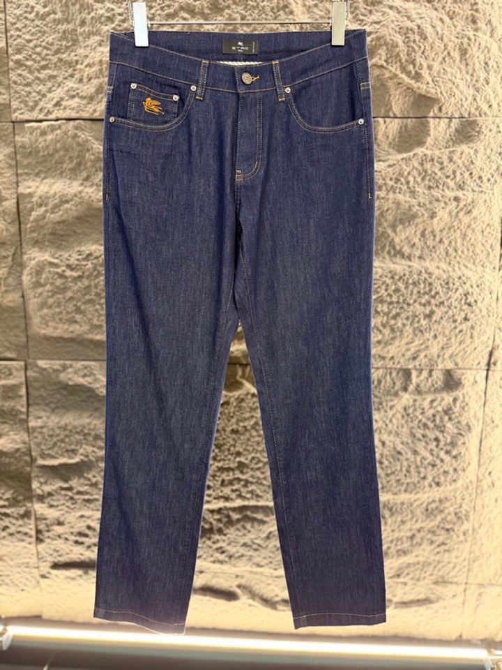 ETRO 艾绰 2026ss 早春新品男士棉质(不褪色)五袋牛仔裤，高奢内敛低调，轻松驾驭不挑人 裁剪精