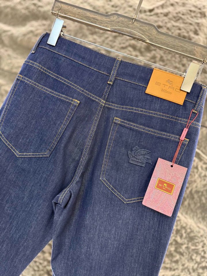 ETRO 艾绰 2026ss 早春新品男士棉质(不褪色)五袋牛仔裤，高奢内敛低调，轻松驾驭不挑人 裁剪精