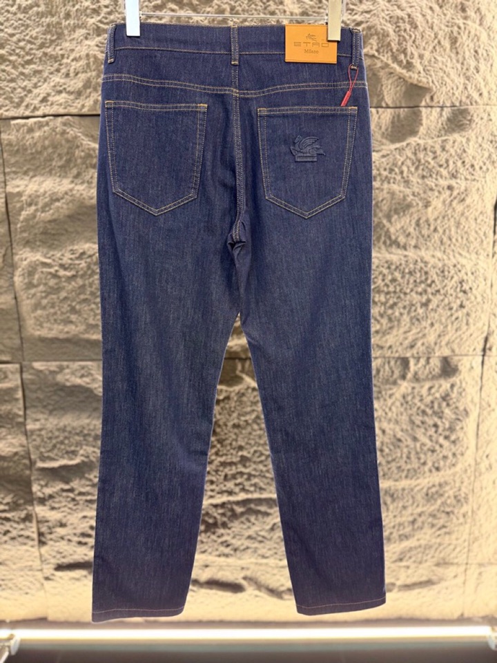 ETRO 艾绰 2026ss 早春新品男士棉质(不褪色)五袋牛仔裤，高奢内敛低调，轻松驾驭不挑人 裁剪精