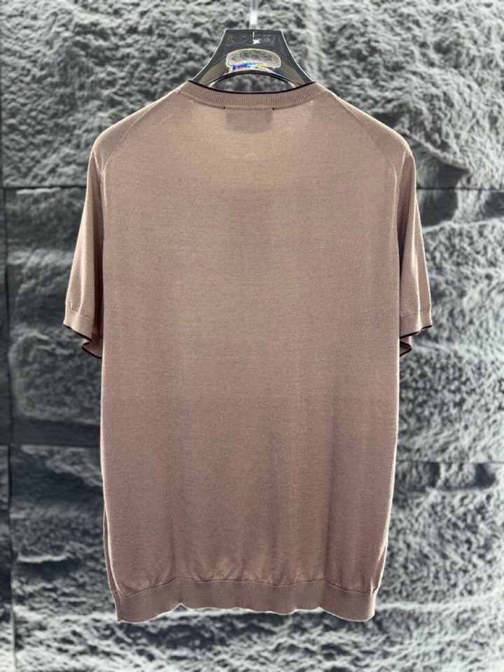loro Piana 诺悠翩雅 loro Piana ss 早春新品\n男士(天丝+桑蚕丝)混纺圆领毛衣