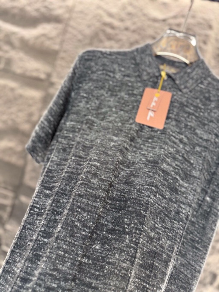 loro Piana 诺悠翩雅loro Pianass 早春新品Tori 男士短袖翻领T恤Polo针织衫