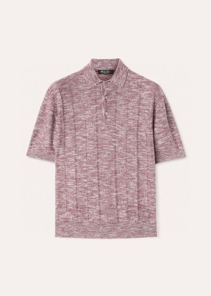 loro Piana 诺悠翩雅loro Pianass 早春新品Tori 男士短袖翻领T恤Polo针织衫