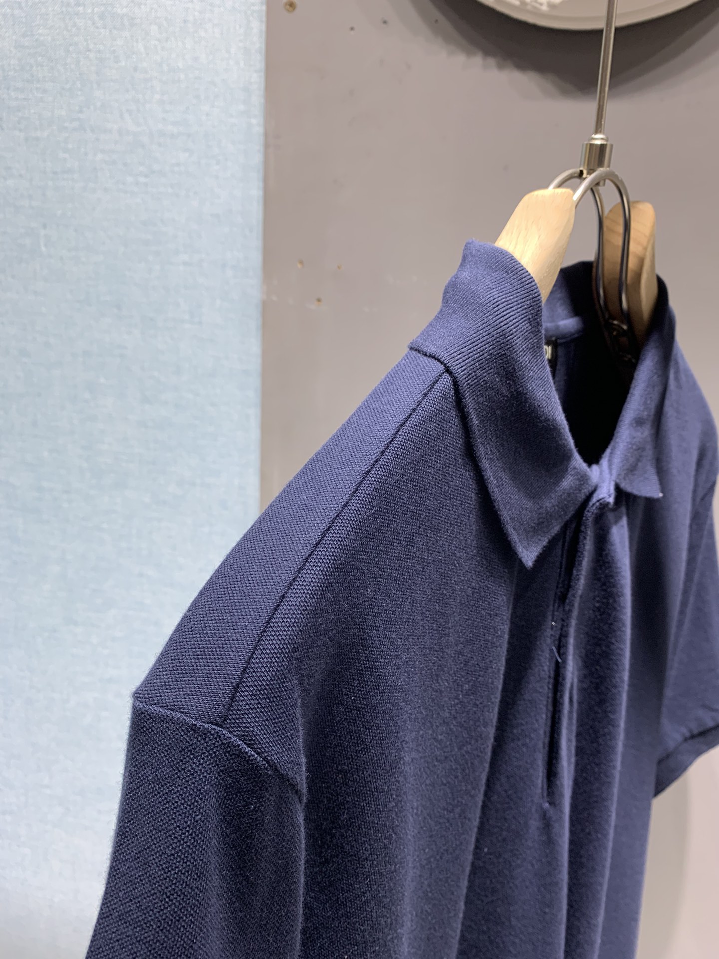 Fendi 不退换 Fendi 金属FF徽标Polo衫