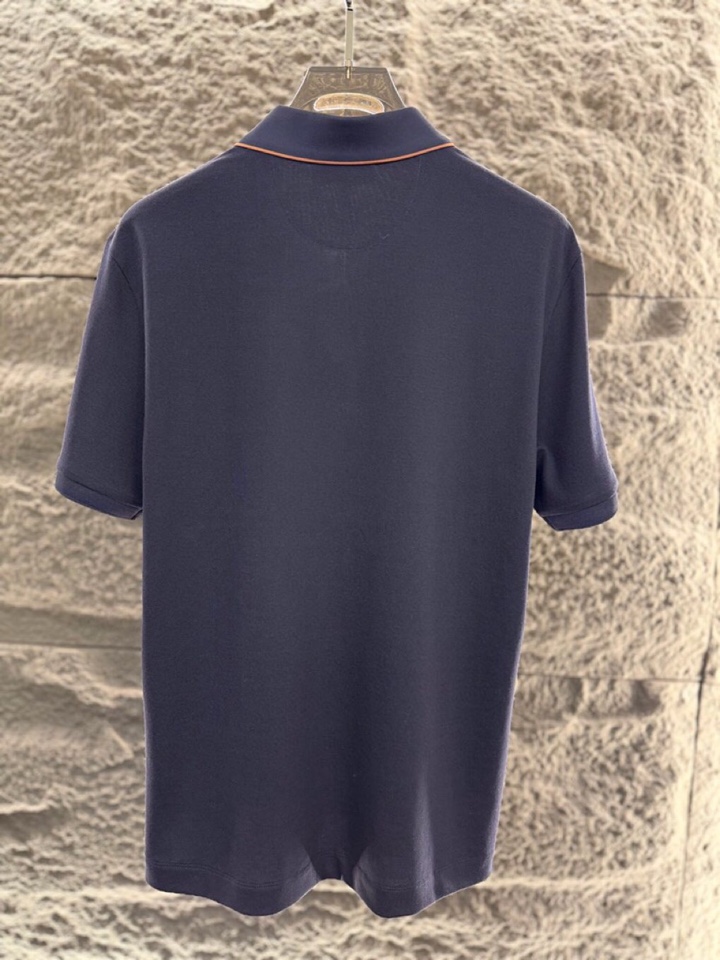 brunello Cucinelli bc 2026ss 早春新品\n男士(棉质+桑蚕丝)混纺材质，短袖