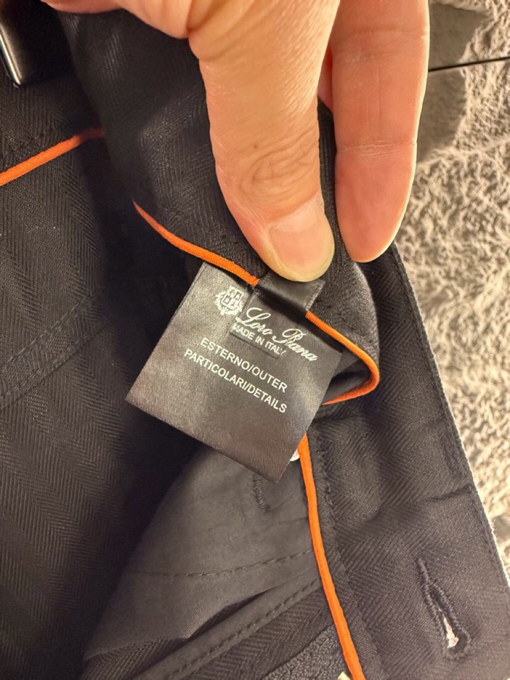 loro Piana 诺悠翩雅loro Piana ss 春夏新品\n男士亚麻材质五袋休闲裤长裤\n颜色