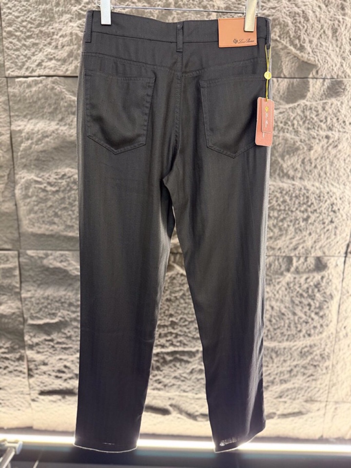 loro Piana 诺悠翩雅loro Piana ss 春夏新品\n男士亚麻材质五袋休闲裤长裤\n颜色
