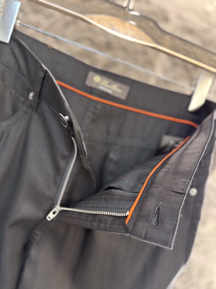 loro Piana 诺悠翩雅loro Piana ss 春夏新品\n男士亚麻材质五袋休闲裤长裤\n颜色