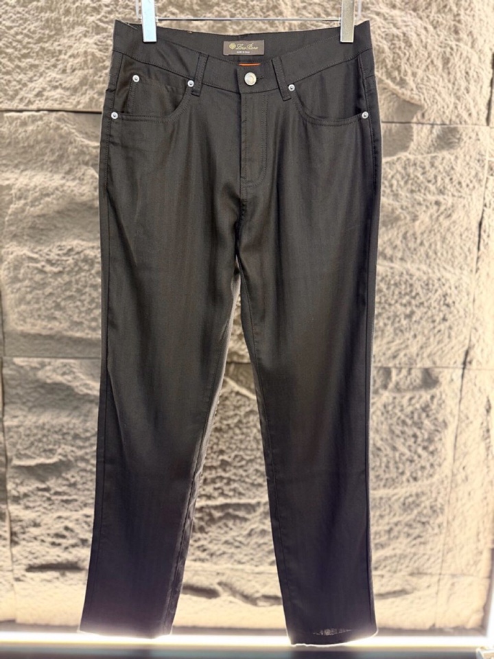 loro Piana 诺悠翩雅loro Piana ss 春夏新品\n男士亚麻材质五袋休闲裤长裤\n颜色