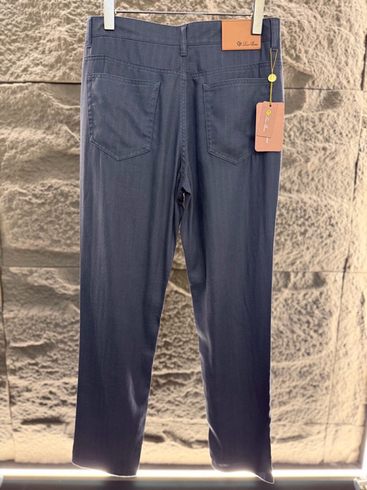 loro Piana 诺悠翩雅loro Piana ss 春夏新品\n男士亚麻材质五袋休闲裤长裤\n颜色