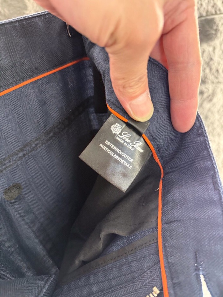 loro Piana 诺悠翩雅loro Piana ss 春夏新品\n男士亚麻材质五袋休闲裤长裤\n颜色