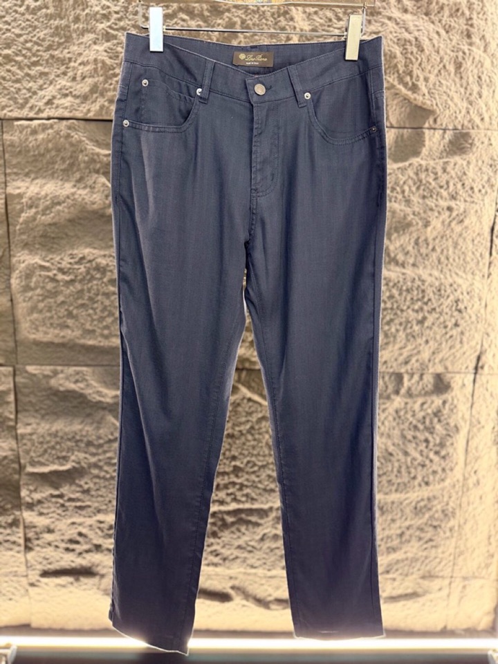 loro Piana 诺悠翩雅loro Piana ss 春夏新品\n男士亚麻材质五袋休闲裤长裤\n颜色