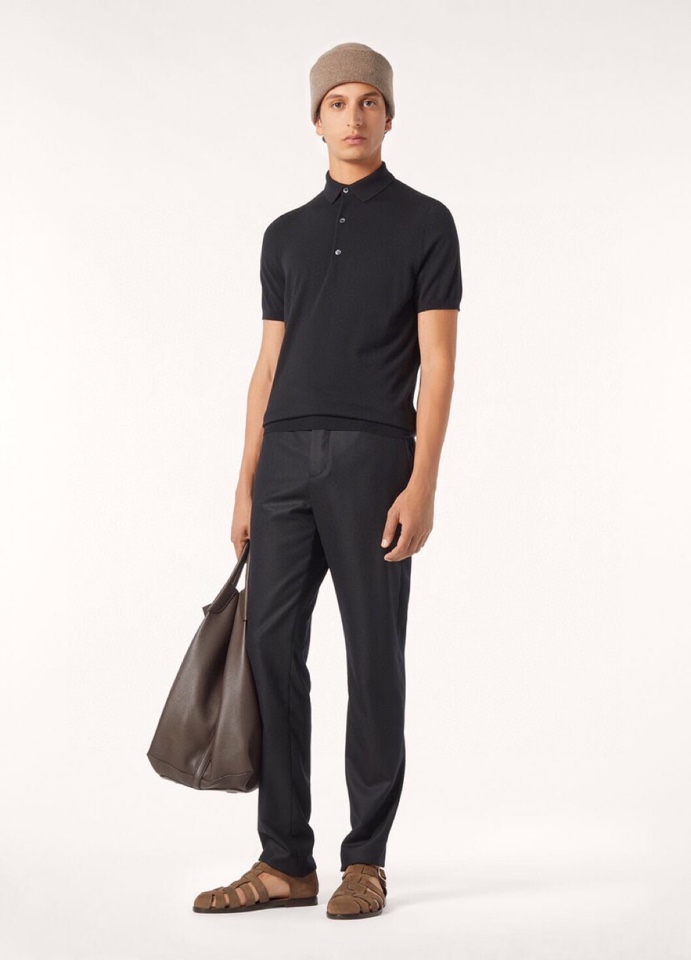 loro Piana 诺悠翩雅 loro Piana ss 春夏新品\n男士(天丝+桑蚕丝)混纺材质春夏