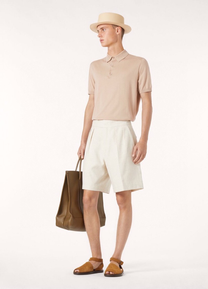loro Piana 诺悠翩雅 loro Piana ss 春夏新品\n男士(天丝+桑蚕丝)混纺材质春夏
