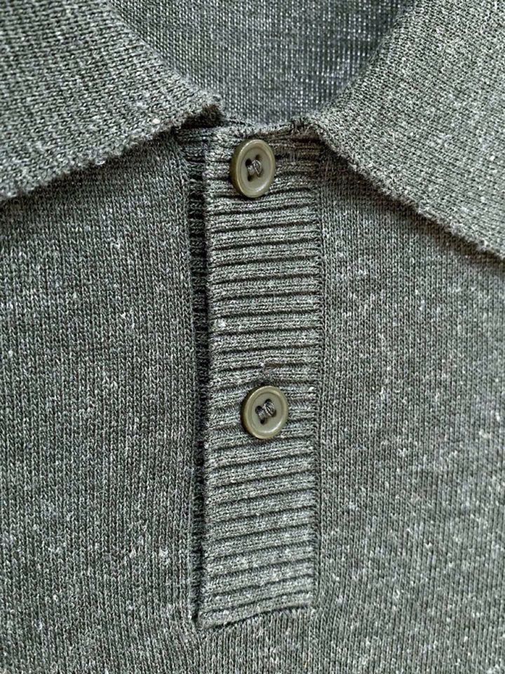 Loro Piana 诺悠翩雅L春夏新品 男士亚麻针织POLO衫短袖翻领T恤\n颜色：三色\n码数：M-