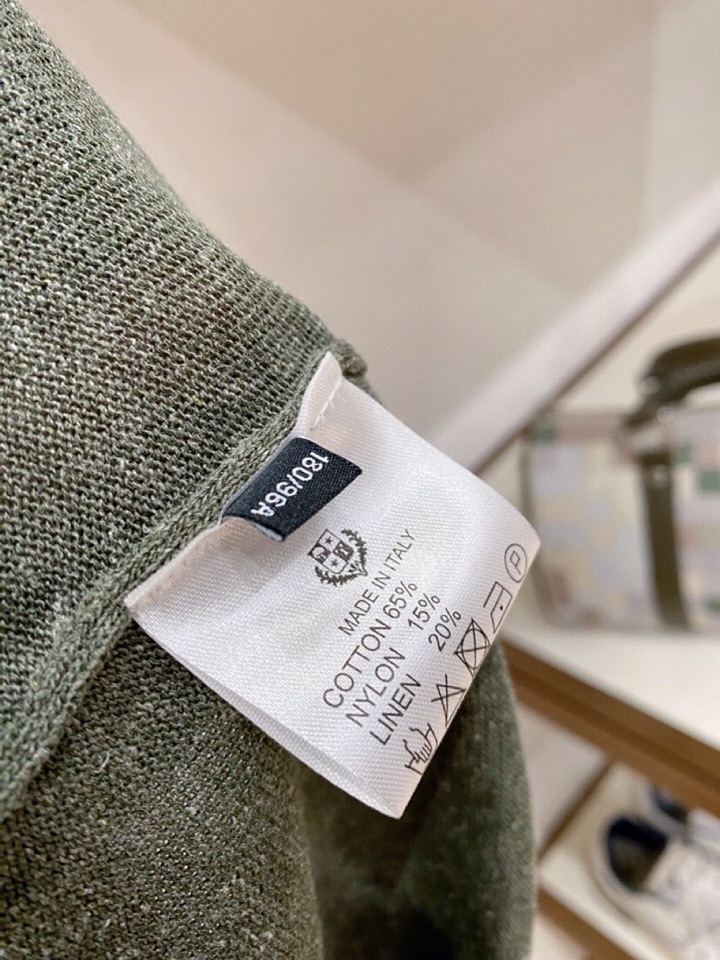 Loro Piana 诺悠翩雅L春夏新品 男士亚麻针织POLO衫短袖翻领T恤\n颜色：三色\n码数：M-