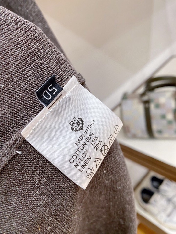 Loro Piana 诺悠翩雅L春夏新品 男士亚麻针织POLO衫短袖翻领T恤\n颜色：三色\n码数：M-