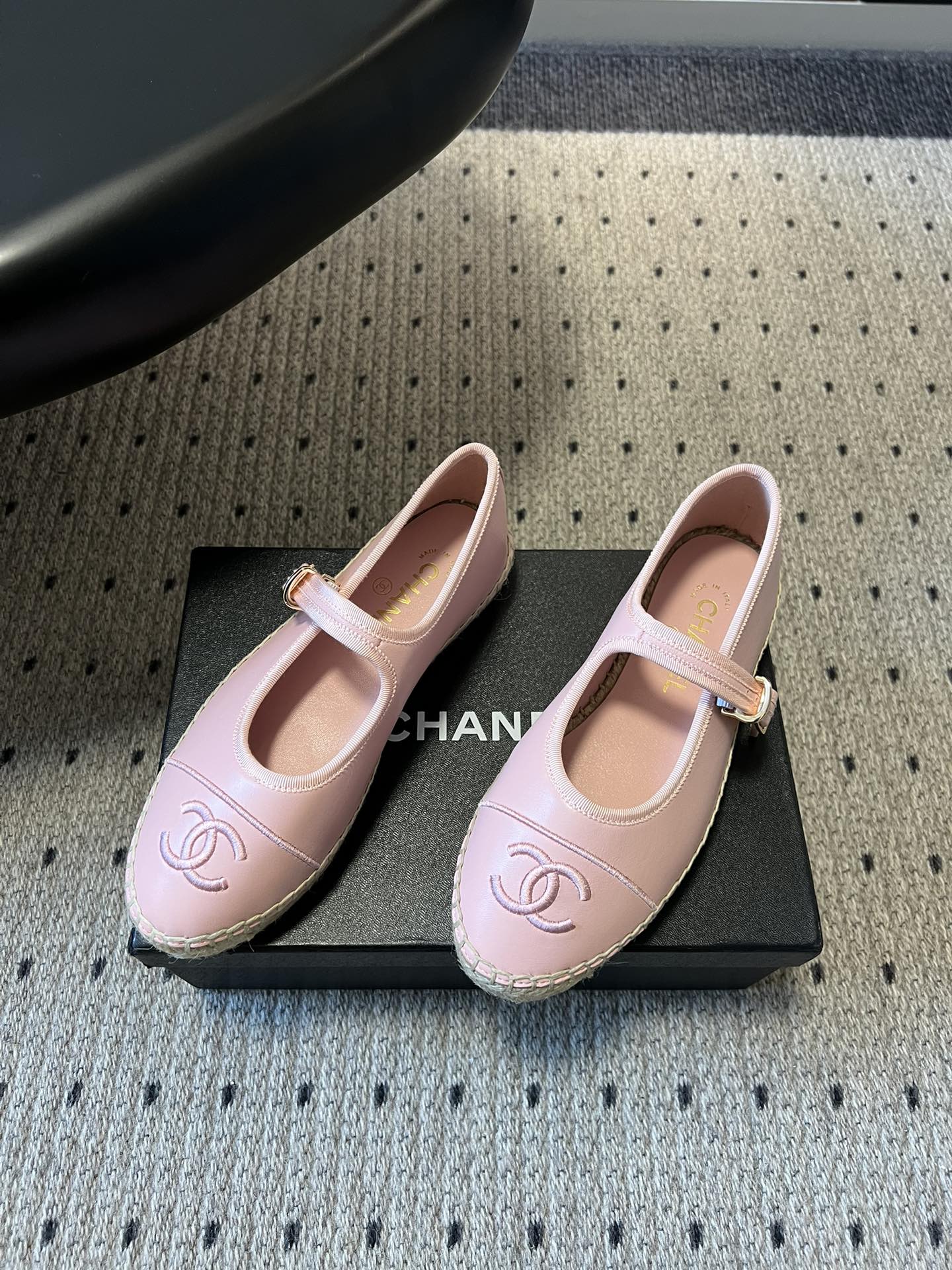 Chanel Chane*26SS早春新款玛丽珍渔夫鞋