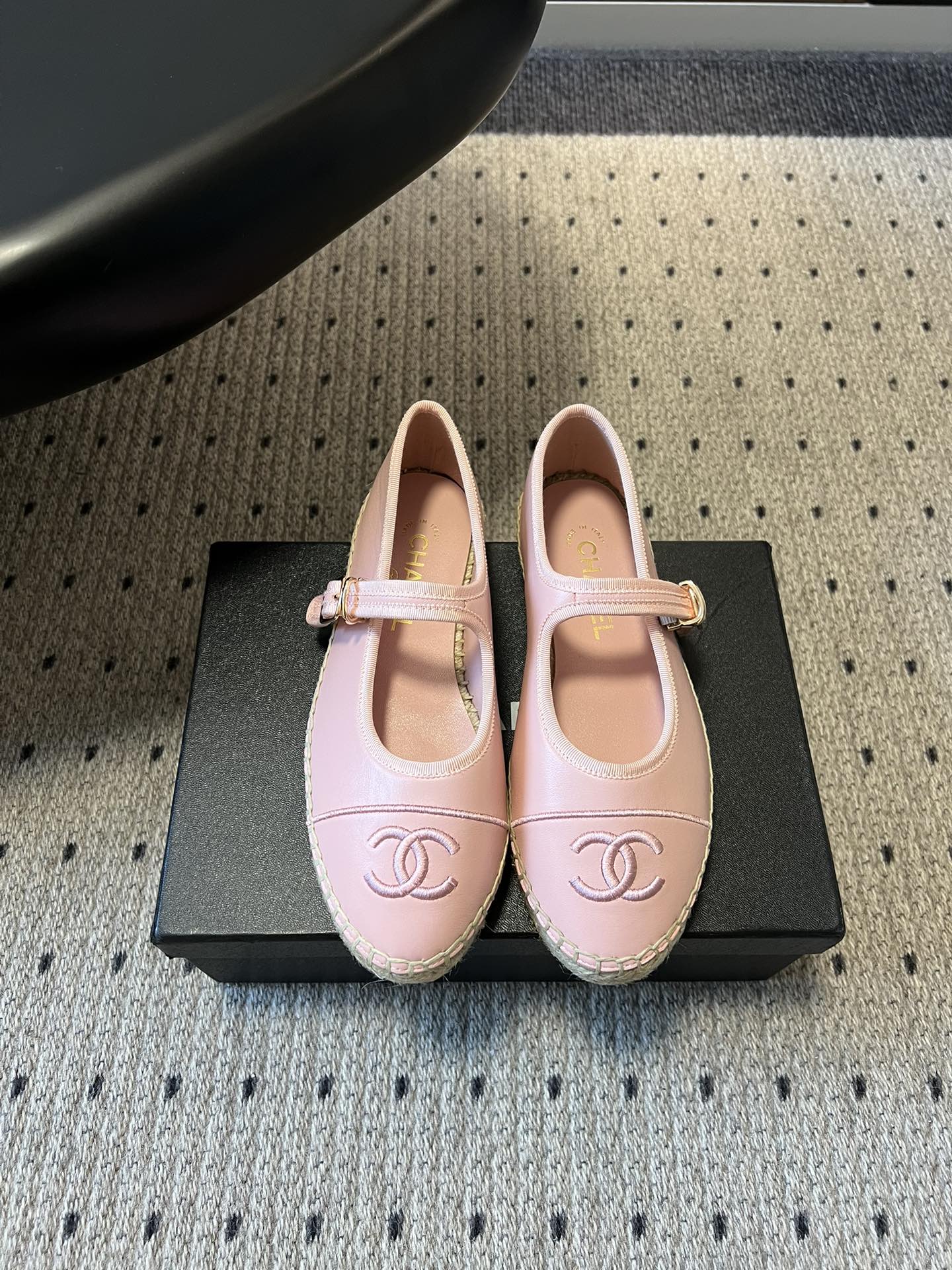 Chanel Chane*26SS早春新款玛丽珍渔夫鞋