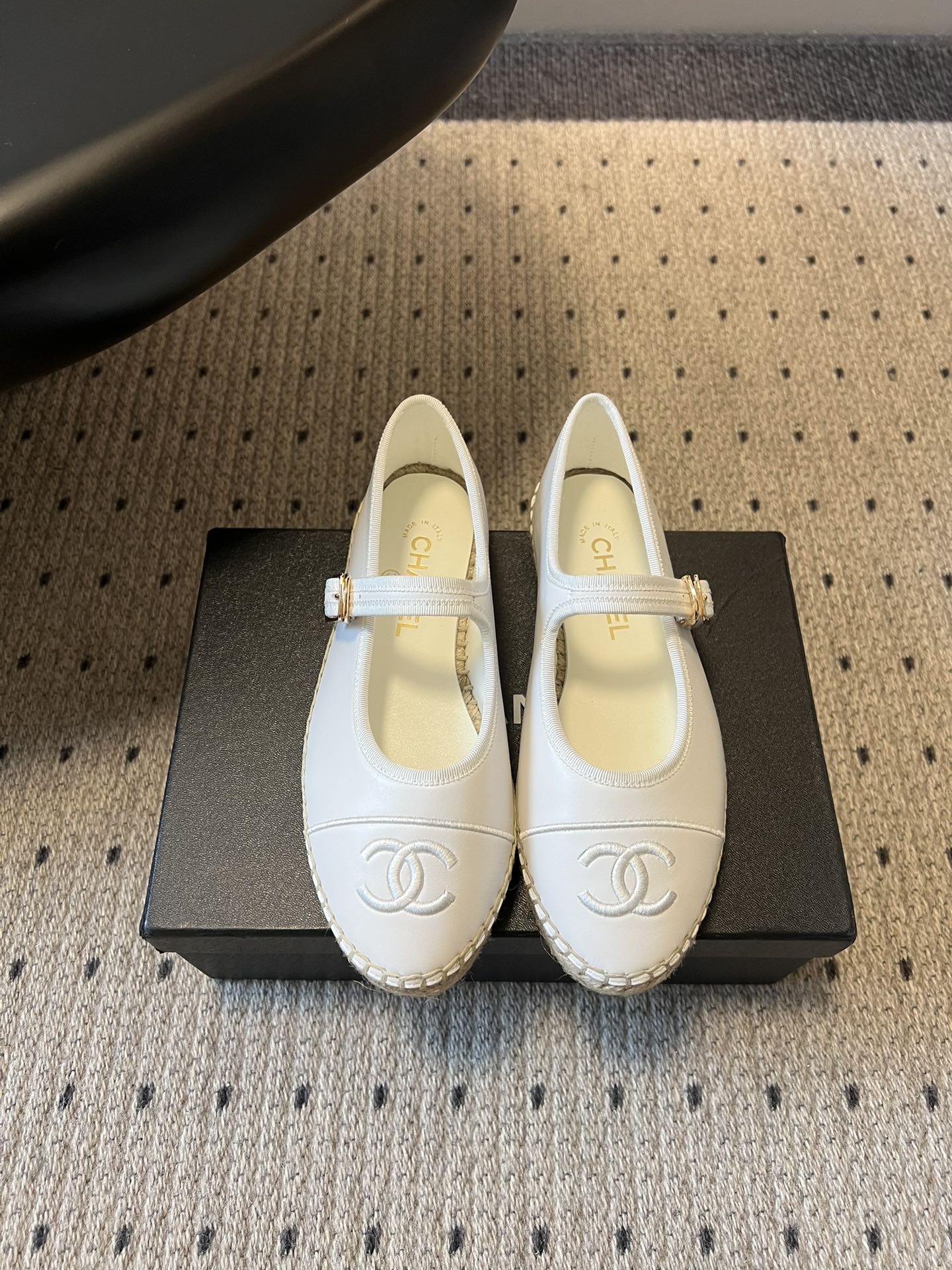 Chanel Chane*26SS早春新款玛丽珍渔夫鞋