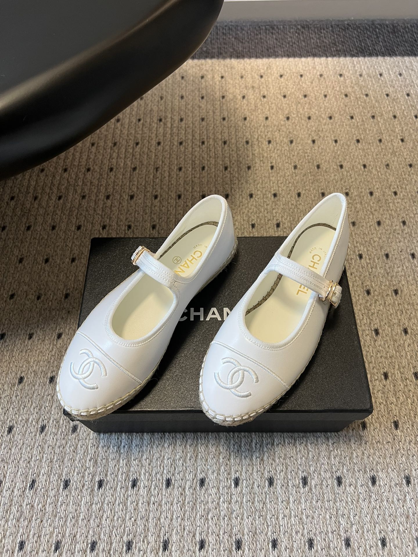 Chanel Chane*26SS早春新款玛丽珍渔夫鞋