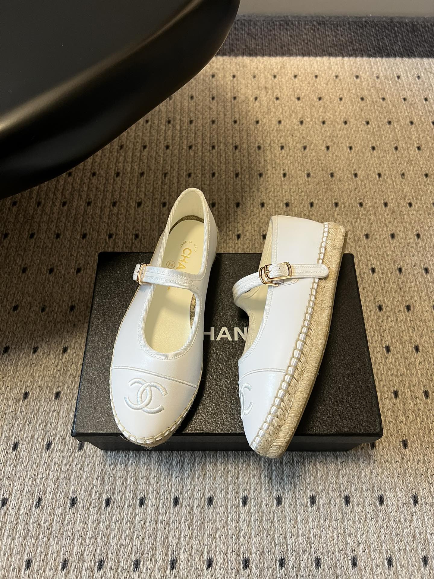 Chanel Chane*26SS早春新款玛丽珍渔夫鞋