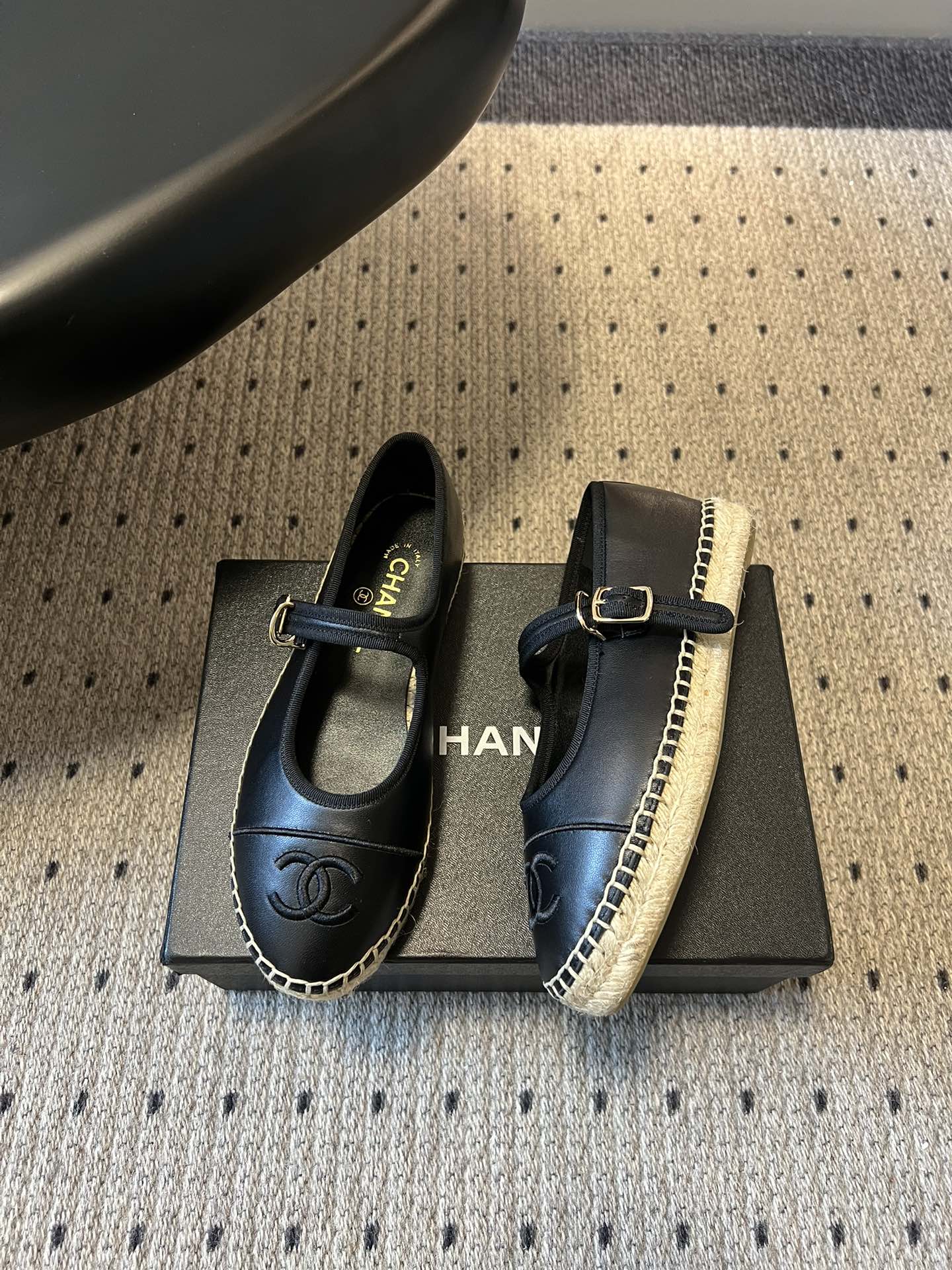 Chanel Chane*26SS早春新款玛丽珍渔夫鞋
