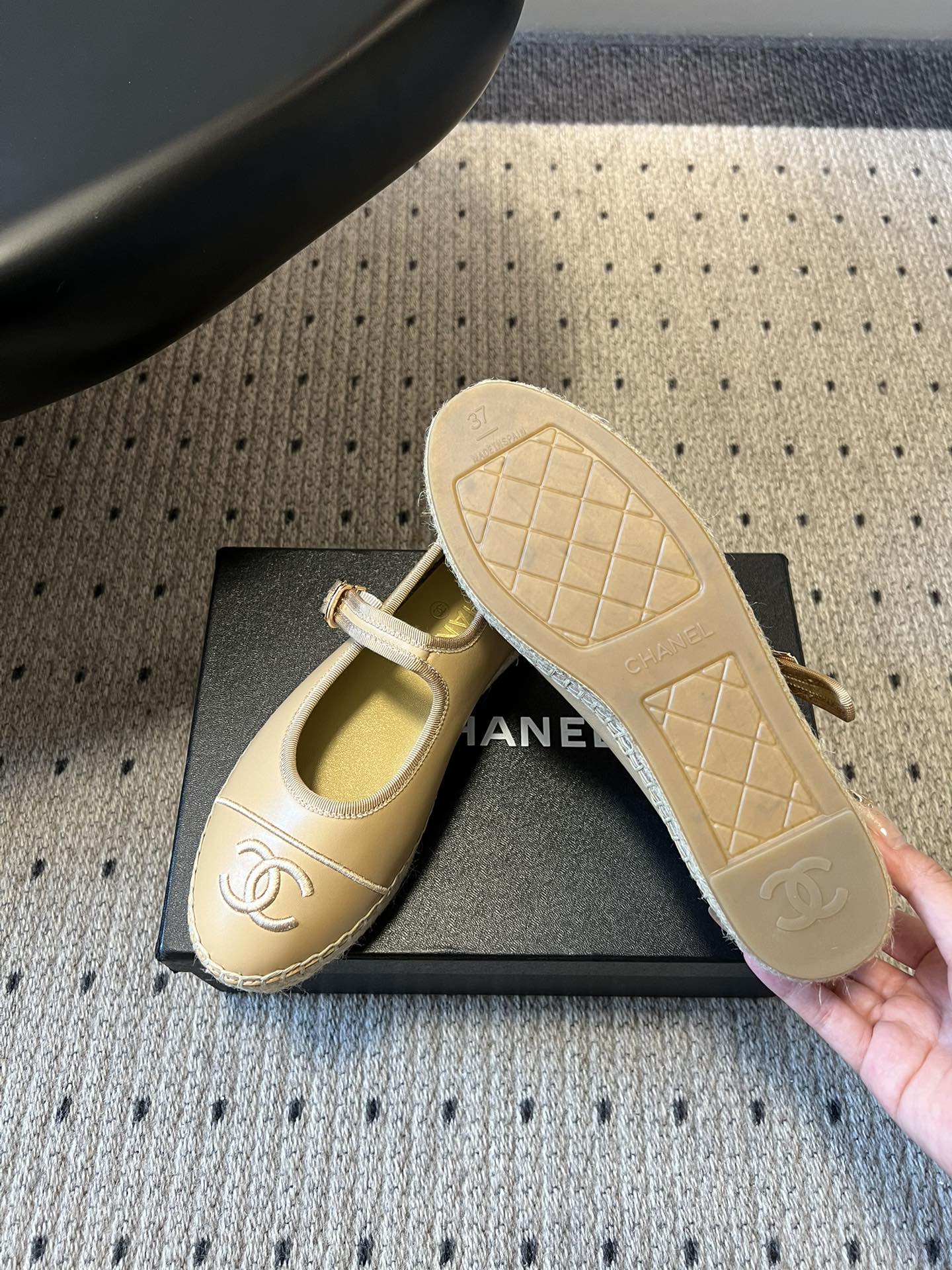 Chanel Chane*26SS早春新款玛丽珍渔夫鞋