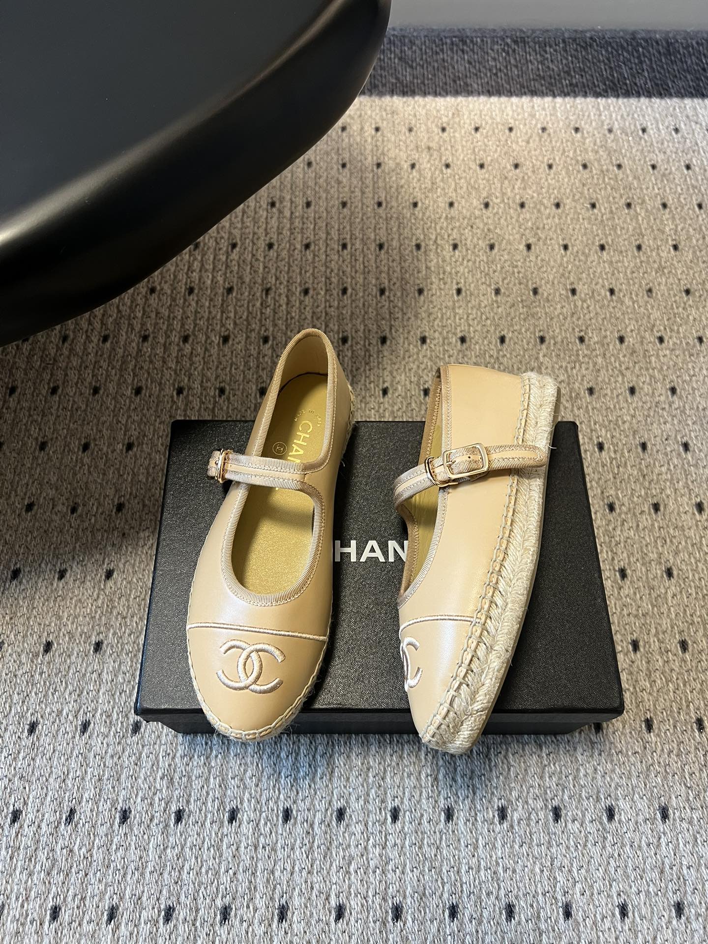 Chanel Chane*26SS早春新款玛丽珍渔夫鞋