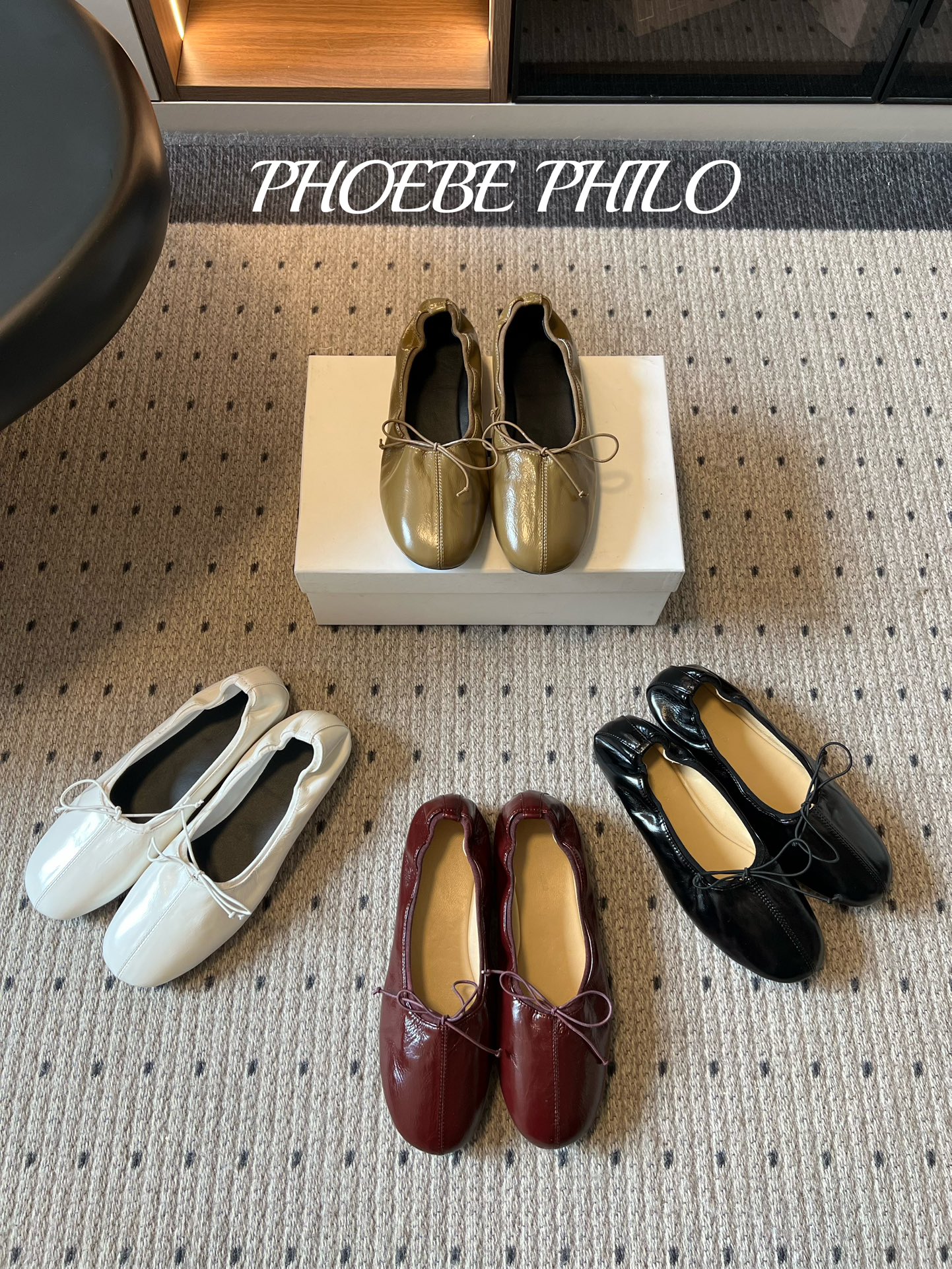 Phoebe Phil*｜Zapatillas de ballet planas🩰