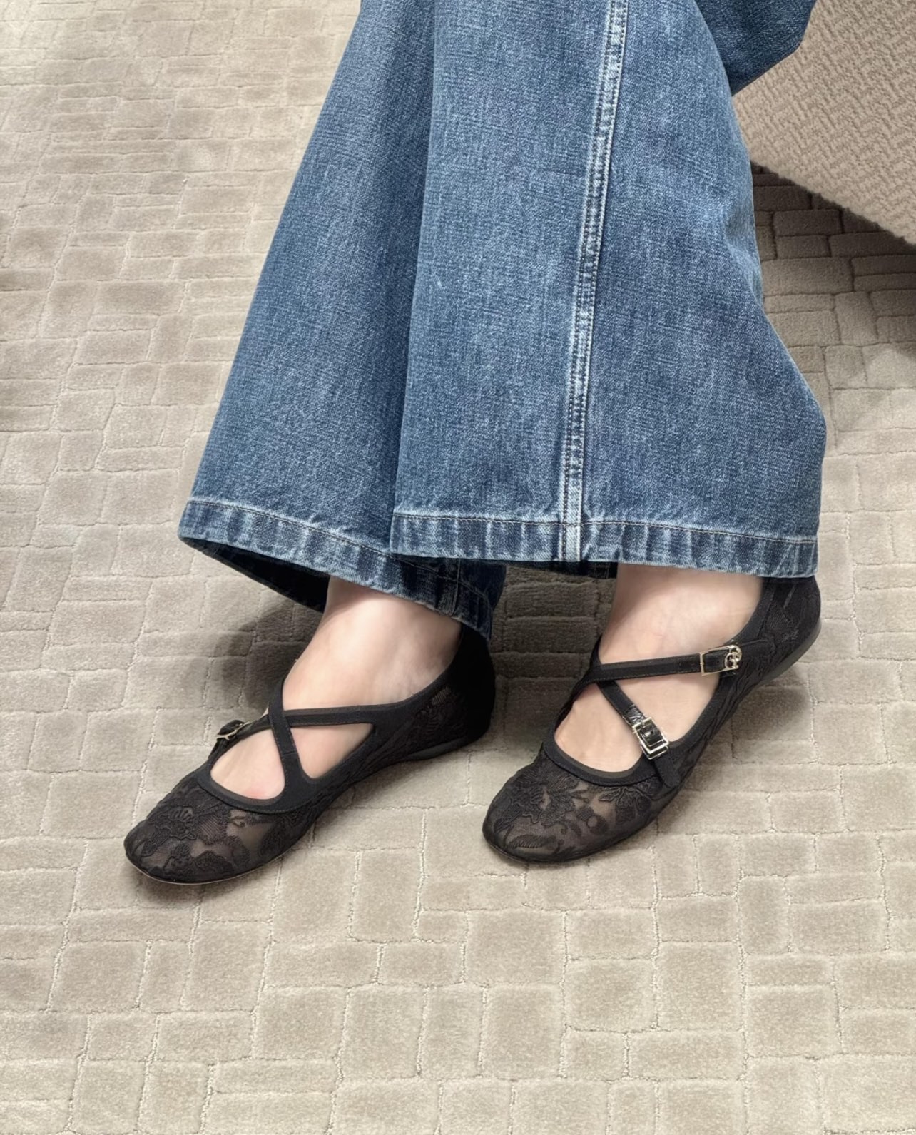 NO:786746,Beautiful pictures of feet, single shoes19860909美美的上脚图,单鞋,Women's Shoes