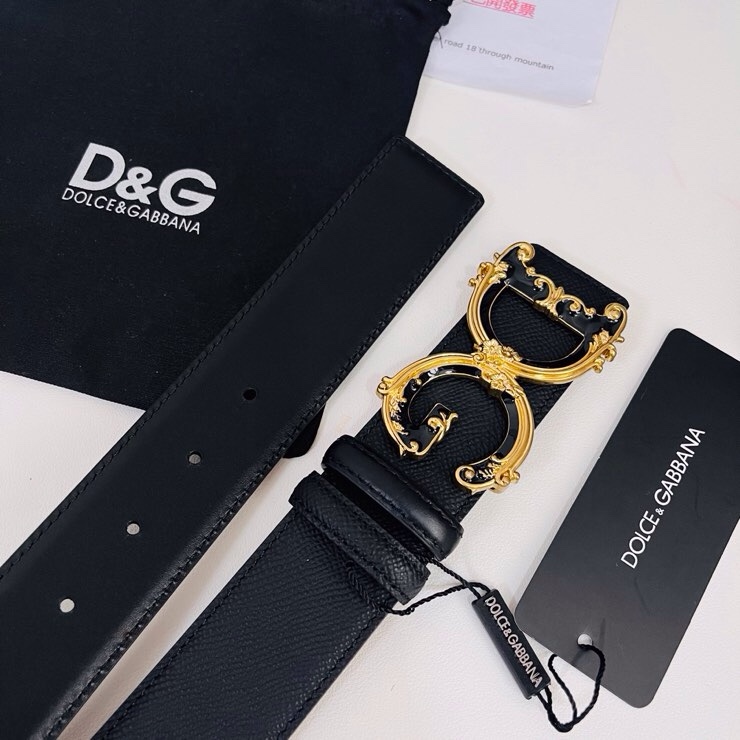 Dolce&Gabbana  新款双面小牛皮腰带，双面使用尽显巧思 ，宽度.40mm