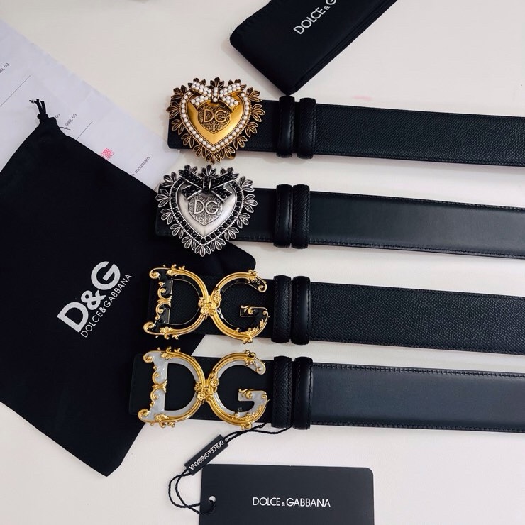 Dolce&Gabbana  新款双面小牛皮腰带，双面使用尽显巧思 ，宽度.40mm