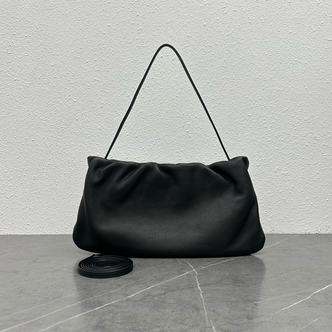 더로우 보우르즈 XL 클라우드 소가죽 숄더백 TR-065