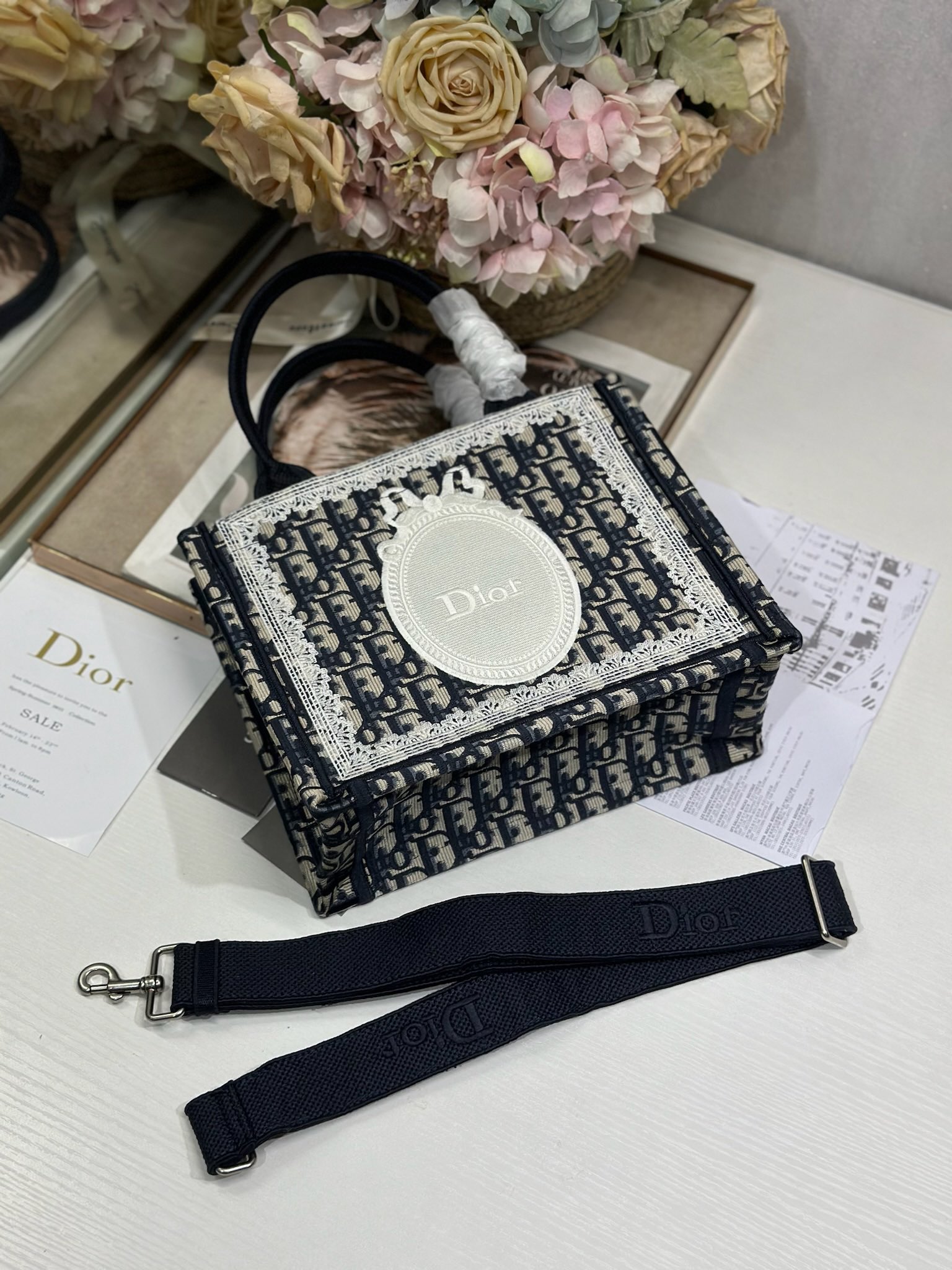 Dior Dio.r Mini Book tote