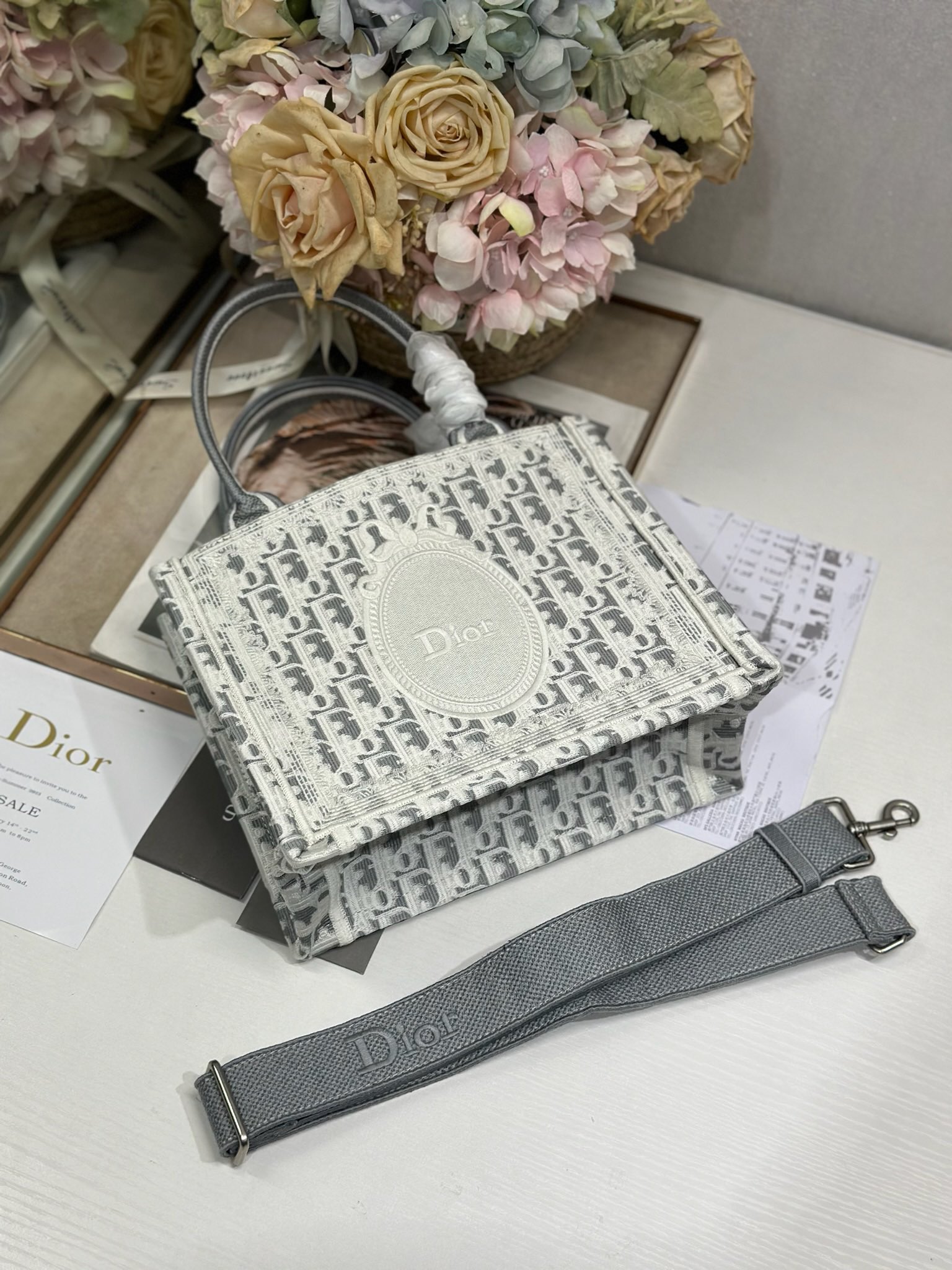 Dior Dio.r Mini Book tote
