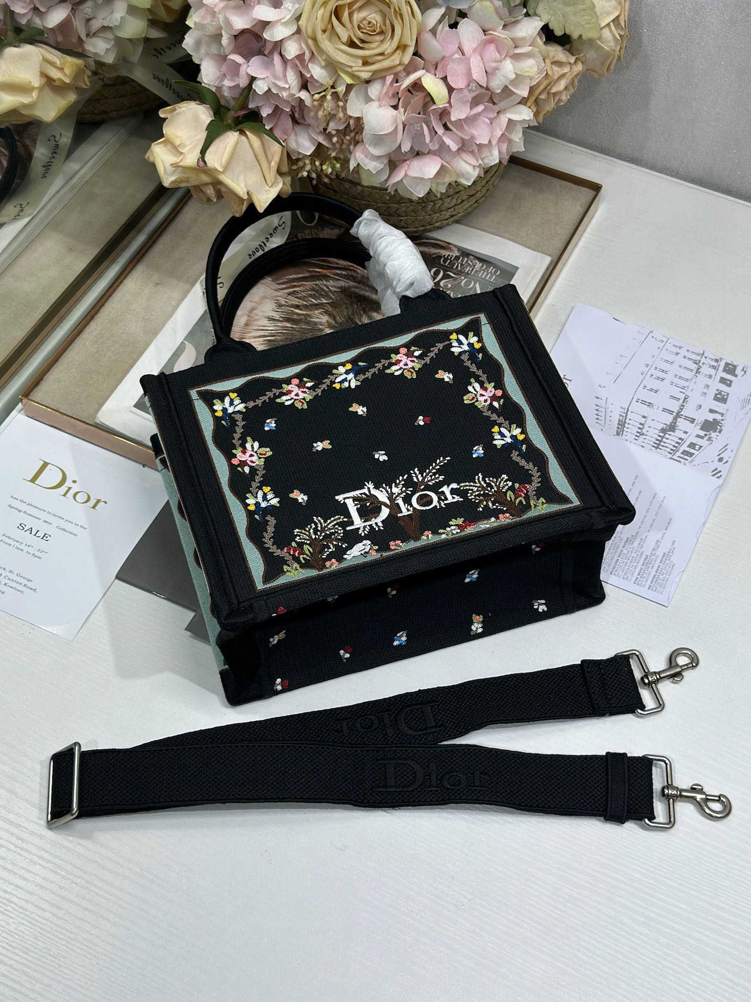 Dior Dio.r Mini Book tote