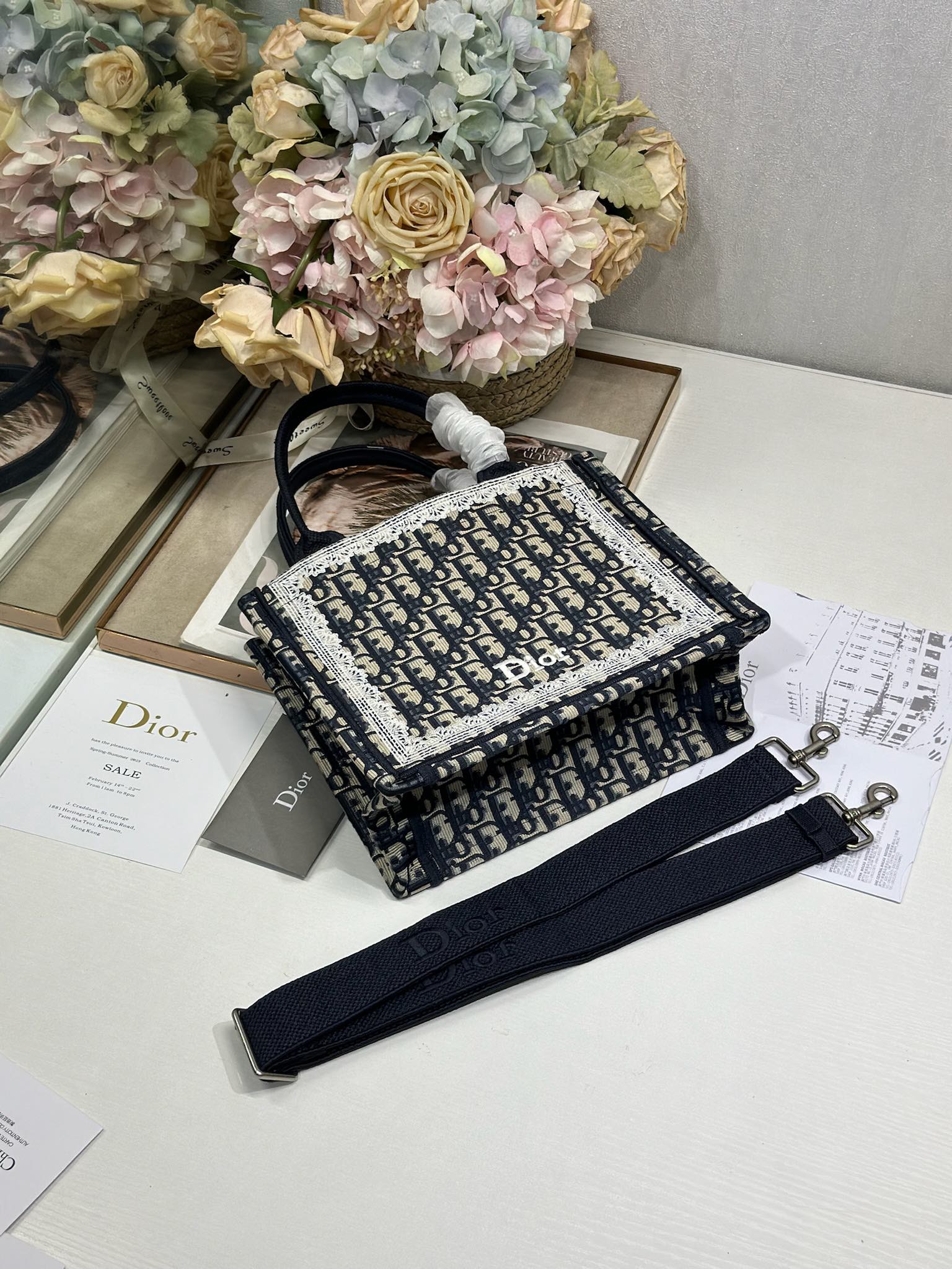 Dior Dio.r Mini Book tote