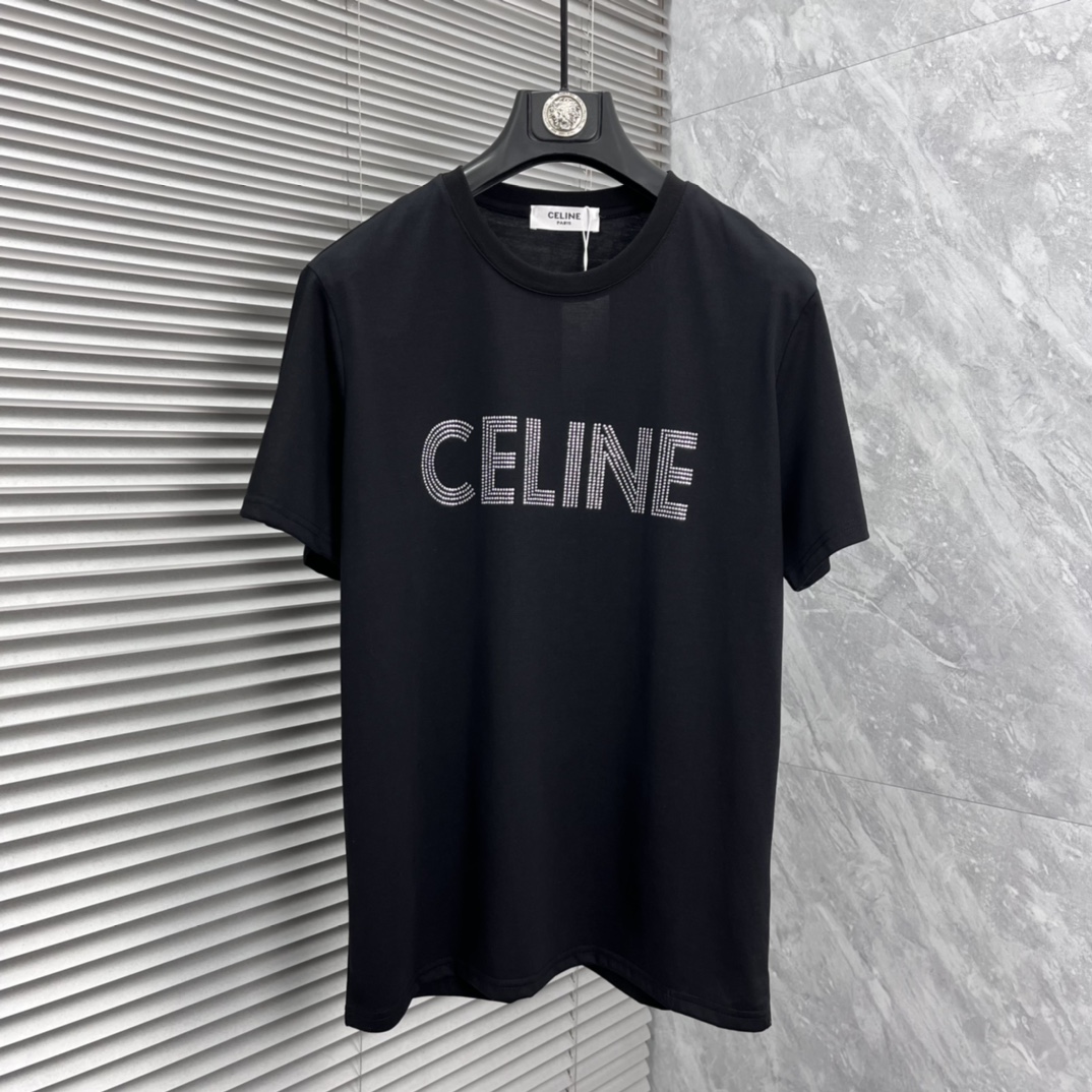 NO:871869,CEL 2026 spring and summer new style hot diamond round neck short-sleeved T-shirt, super comfortable upper body, same style for men and women M-5XL,, T-shirt, tees, t-shirt,19860909CEL 2026春夏新款 烫钻 圆领短袖t恤 上身超舒服男女同款 M-5XL,,T-shirt,tees，t-shirt,,Men's clothing