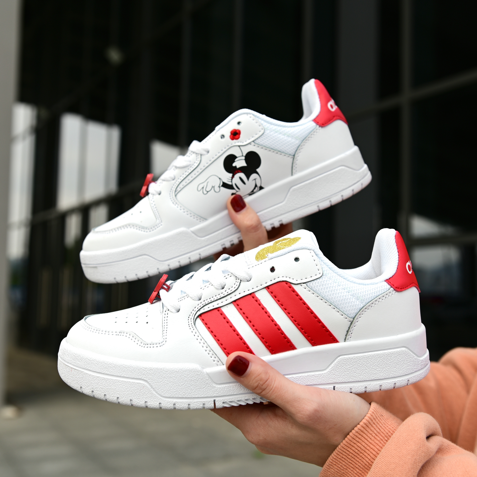 120 阿迪达斯 Adidas ENTRAP NEO 2020春季鼠年纪念款情侣休闲鞋板鞋