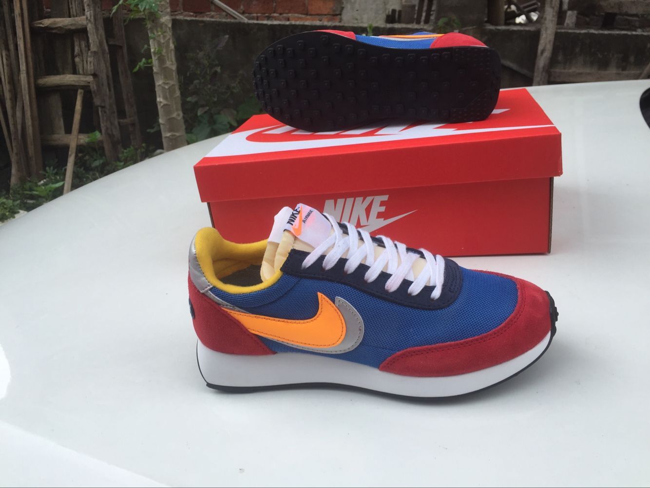 耐克跑步鞋网布款 红兰36-45 |